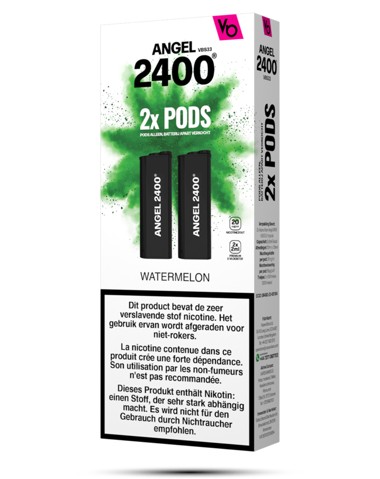 Angel-2400-WATERMELON-flavour-pods