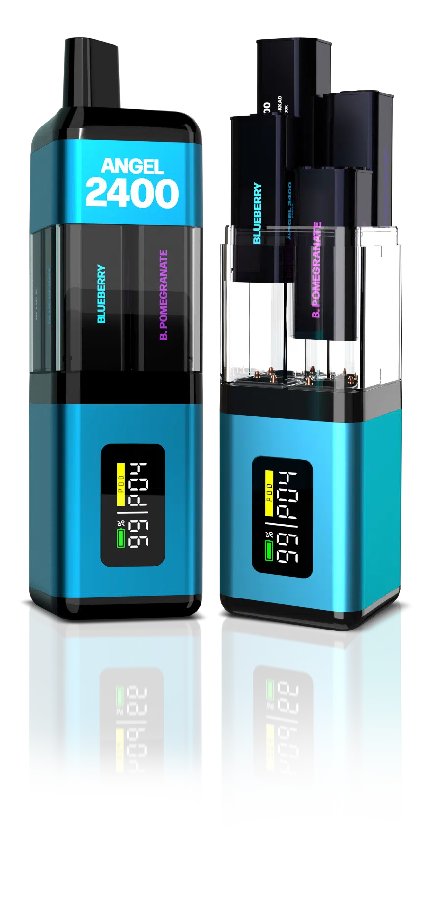 Angel 2400 | 4 in 1 rechargeable vape