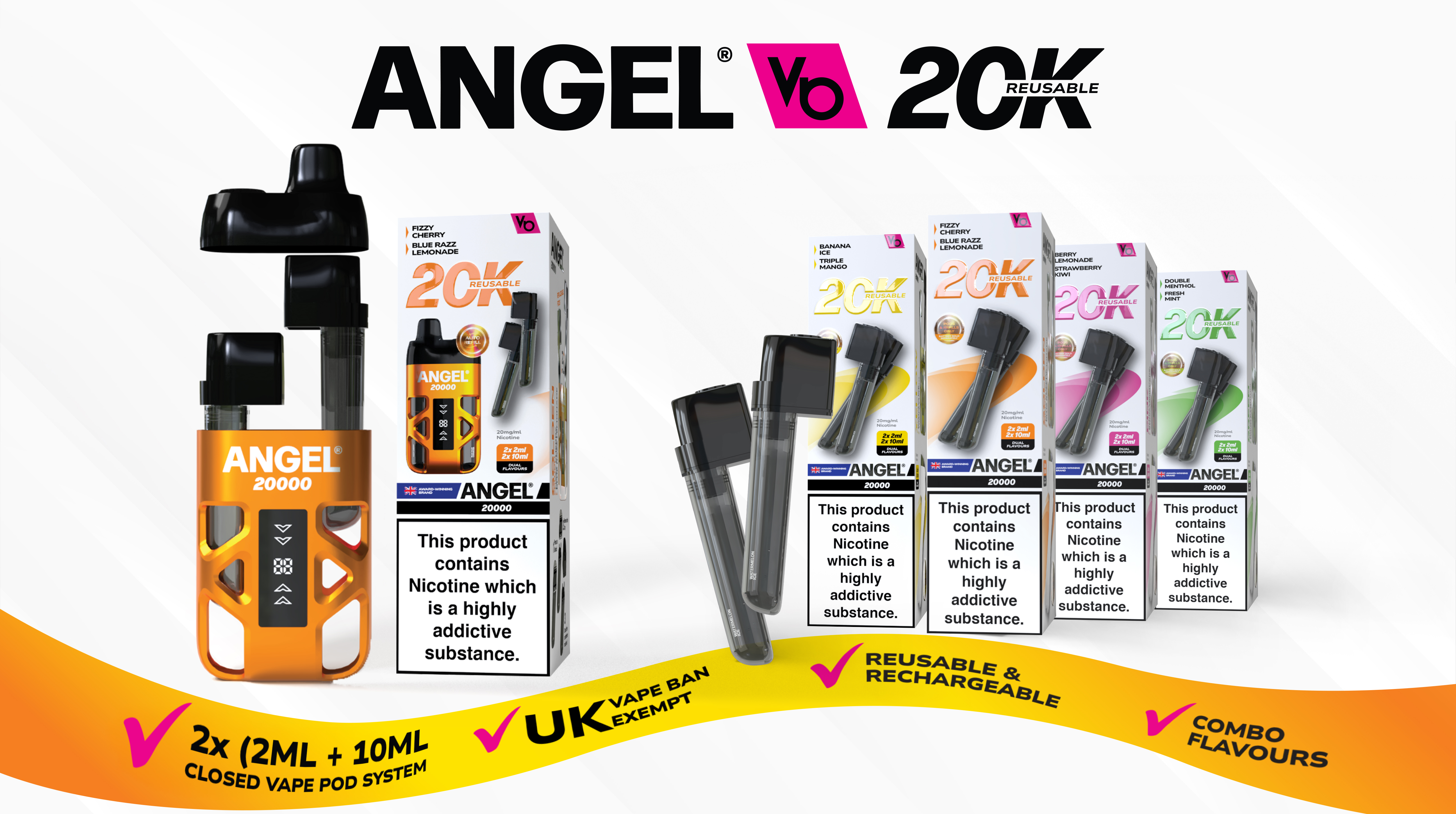 Why Angel® 20K the UK's Vape Ban-Proof Solution?