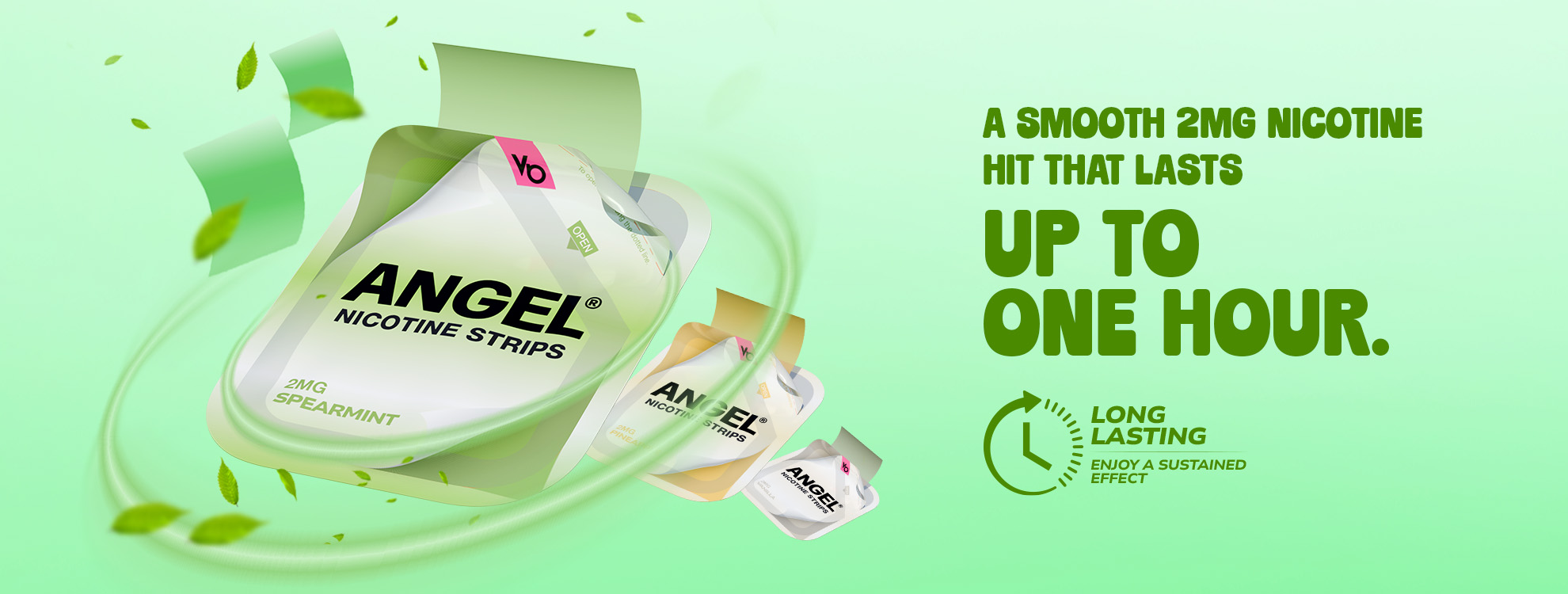 angel nicotine strips smooth 2mg nicotine hit that lasts up to 1 hour