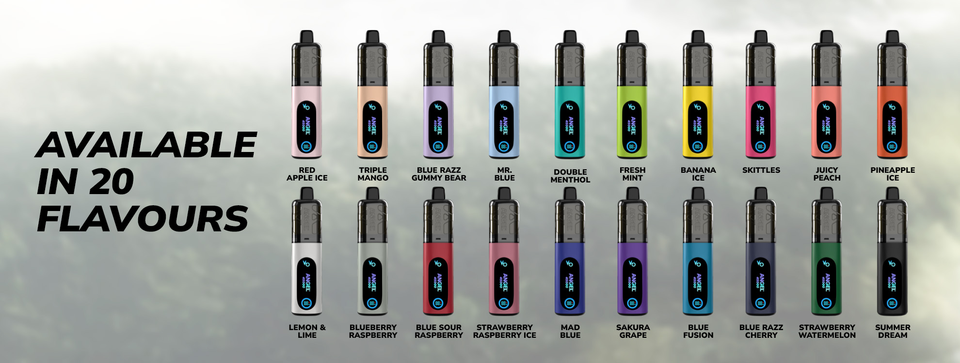 ANGEL 45000 Vape AVAILABLE IN 20 FLAVOURS